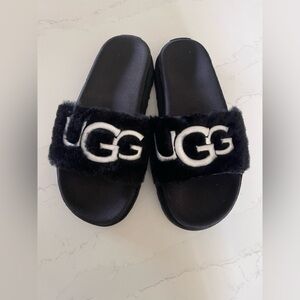 NEW! UGG Laton Fur Slide 1111236 Size 8